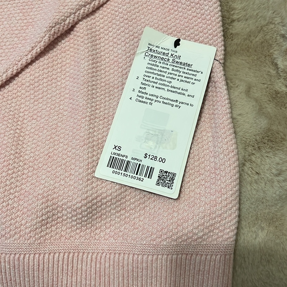 Textured Knit Crewneck Sweater - Picture 6 of 8